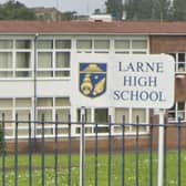 Larne High School will be running a formal ballot on the plans in May, with a series of parental information sessions planned at the end of April.  Photo: Google maps