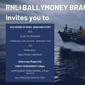 An Evening of Music, Song and Story in aid of RNLI. Credit Ballymoney RNLI