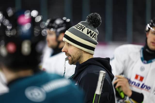 Belfast Giants associate coach Jeff Mason