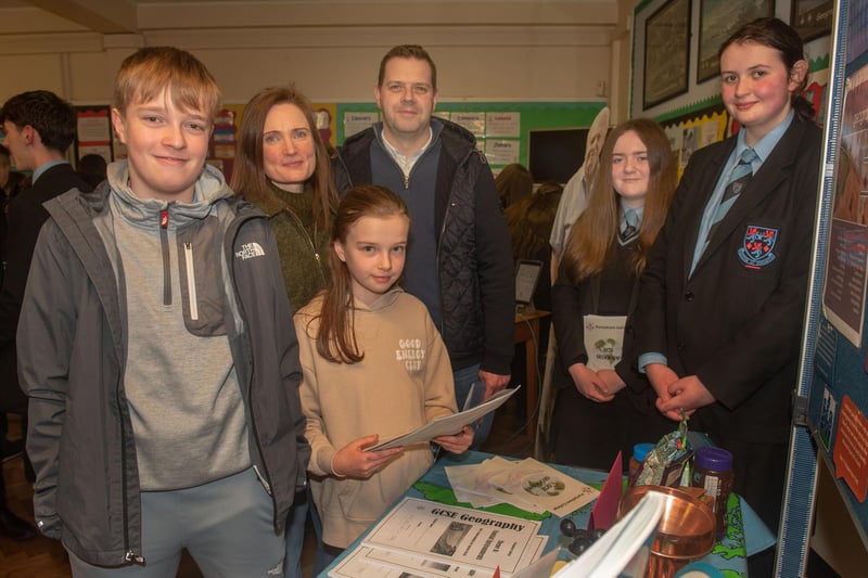 There was plenty of information available for visitors.