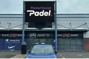 Plans for indoor padel courts at the former JJB Sports building at Hanover Place, Coleraine, were submitted to council’s planning portal (Powerhouse Padel Ltd).