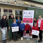 Facilitated by Becky Cole of Broughgammon Farm, the project began in September 2025 and involved Key Stage 1 pupils from Bushmills Primary School and Gaelscoil an Chaistil, Ballycastle. CREDIT CCGHT