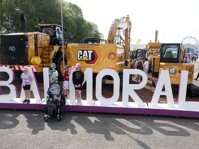Enjoying their day at the show.
