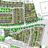 Planning Map, Mayfield Garden Village, Newtownabbey.