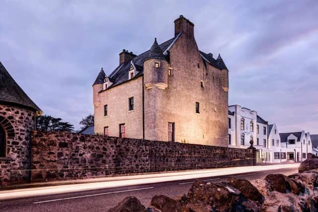 Ballygally Castle Hotel on the Antrim Coast Road.