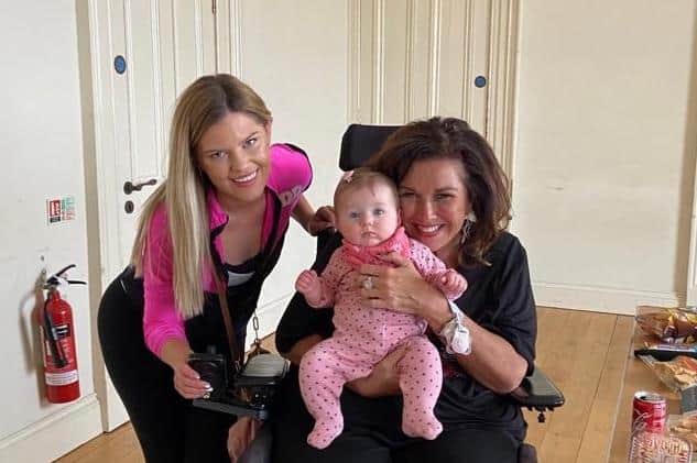 Dance Moms star Abby Lee Miller meets real life 'dance mum' Victoria Lagan of VLDD with her daughter Aoife