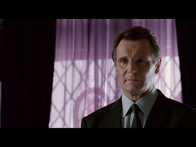 Liam Neeson delivers a noteworthy performance in ‘After. Life’ as lead Eliot Duncan, a funeral director who says he has the ability to communicate with the deceased.
Liam brings an eerie and unsettling presence to the character, remaining cool and distant while working with the bodies he claims to hear the voices of. As the film explores themes of life, death, and what comes next, Liam’s skill in preserving layers of ambiguity, authenticity, uncertainty and suspense underscores his acting prowess.