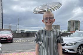 Theo Smyth was treated at the Children’s Haematology and Oncology Unit in The Royal Belfast Hospital for Sick Children. (Pic: Contributed).