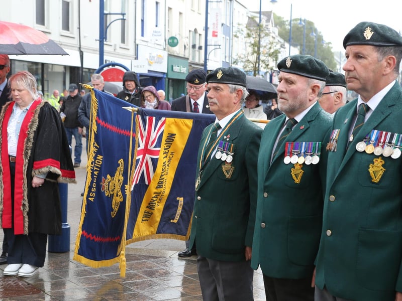 Commemorating D-Day in Coleraine.