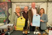 Lord Mayor of Armagh City, Banbridge and Craigavon Borough, Councillor Mary O’Dowd  and senior council representatives visits Armagh County Angricultural Show.