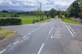 General view of the Tirkelly Hill Road. Photo: Google