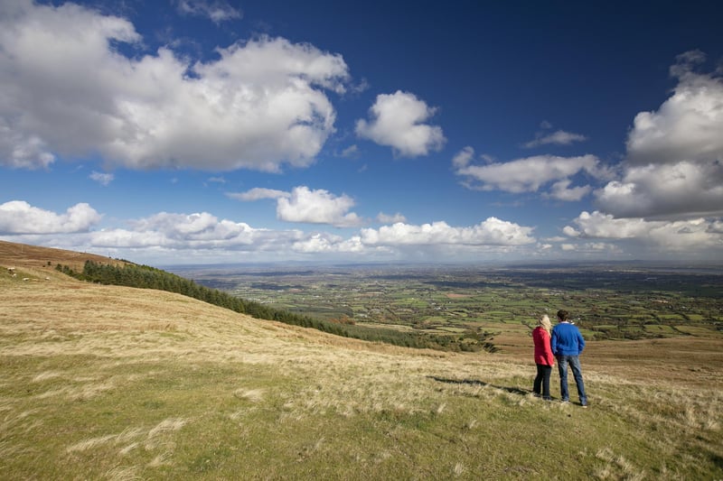 A walk (or a drive up the Tulnagee Road) to the top of Slieve Gallion on a sunny day will give your visitor a panoramic view of most of Mid Ulster and, in fact, most of Northern Ireland.