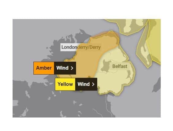 Storm Bram: Met Office upgrades Northern Ireland weather warning for ...