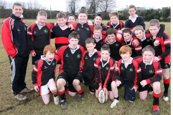 Glengormley High School's rugby team during a rugby blitz day at Ophir RFC in 2010.