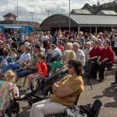 Larne Area Community Cluster’s family fun day.  Photo: Chris Neely