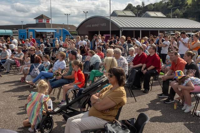 Larne Area Community Cluster’s family fun day.  Photo: Chris Neely