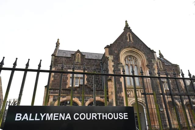 The case was heard at Antrim Magistrates Court, sitting in Ballymena. Photo: Pacemaker