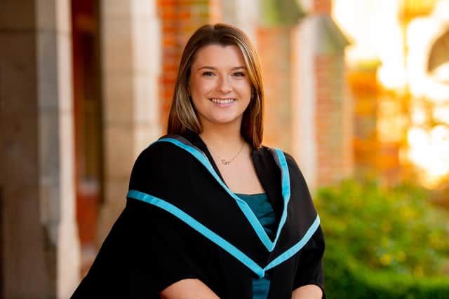 Lisburn woman Sophie Little has graduated with a degree in Professional Adult Nursing
