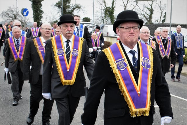 County Antrim Grand Royal Arch Purple Chapter held their twelfth triennial Church Parade and Service on March 19