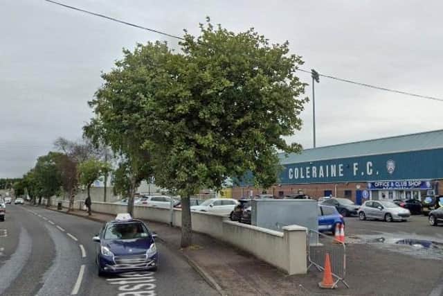 Coleraine Football Club. Picture: Google