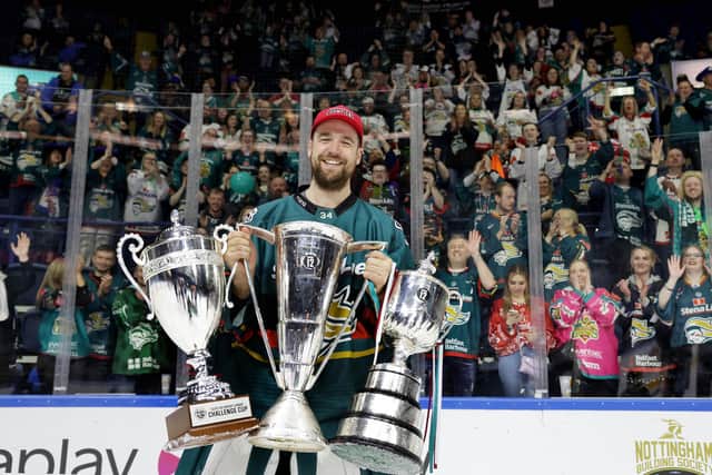 It is the signing that the Stena Line Belfast Giants' fanbase had been hoping for. And now it has been confirmed, netminder Tyler Beskorowany will be returning for the upcoming 2023/24 season. Photo by William Cherry/Presseye