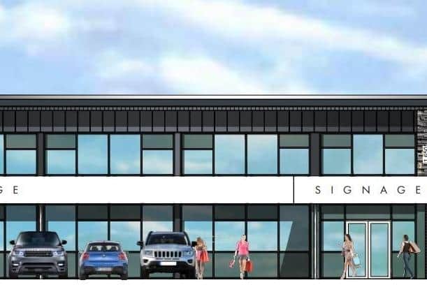 The filling station convenience store and café will offer 690m2 of floor space. Credit: ABC planning portal
