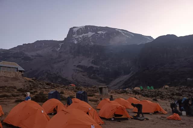 Reaching the top of Kilimanjaro took a full six days.