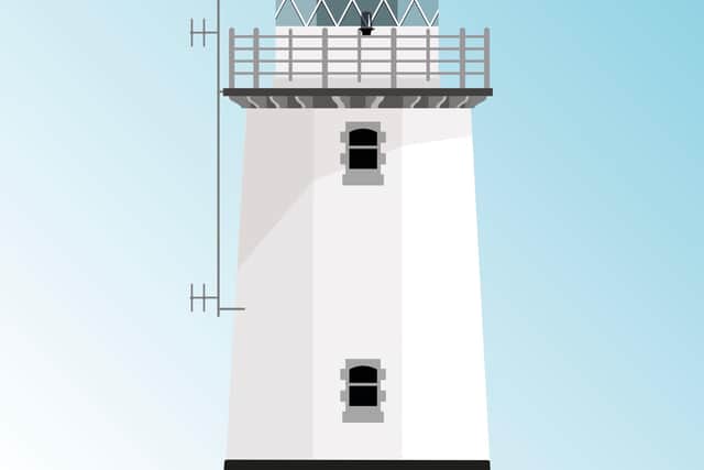 Blackhead lighthouse features in The Designer of Things collection.