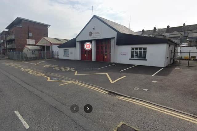 Ballyclare Fire Station, Ballynure Road. Photo by Google