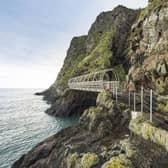The Gobbins, Islandmagee. Pic supplied by Mid and East Antrim Borough Council.