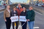 Tidy Banbridge team, Joy Ferguson, Caroline Kirkwood, Gavin Henry, Ruby Mulligan & Faye Cameron.