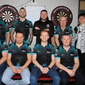 Boyd's Bar darts team who won the Division 2 title last weekend with a win against Bosco.