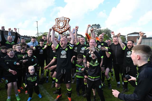 2024-25 Carnbane League Premier Division champions Cleary Celtic.