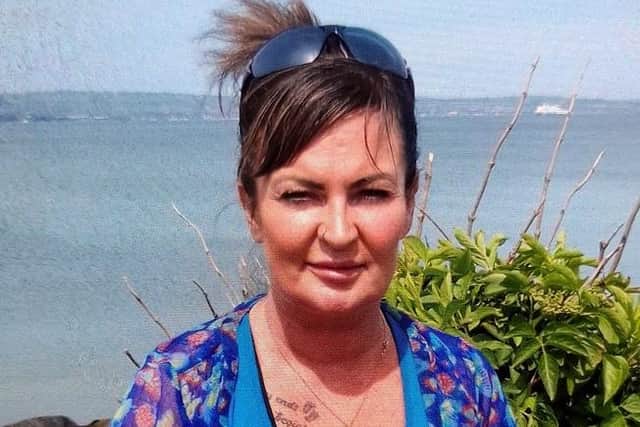 Paula was last seen leaving the Sprucefield Court area of Lisburn. Photo issued by the PSNI