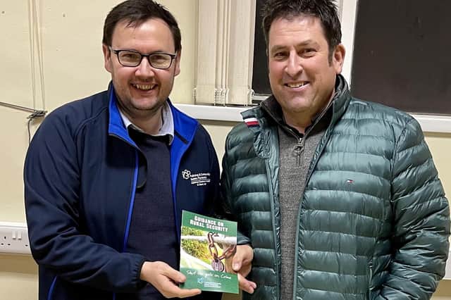 PCSP Vice Chair Lee Kane with Uel Kane of Hunter Kane & Son