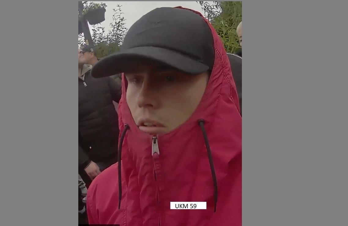 Ballymena: PSNI investigating disorder release image of person they 'wish to speak to'