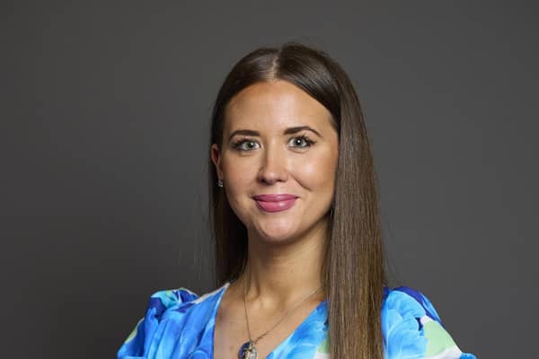 Lagan Valley MP Sorcha Eastwood speaks out against the government's Spring Statement. Pic credit: Roger Harris