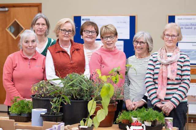 Attendees at the Granaghan and District Women’s Group gardening workshop