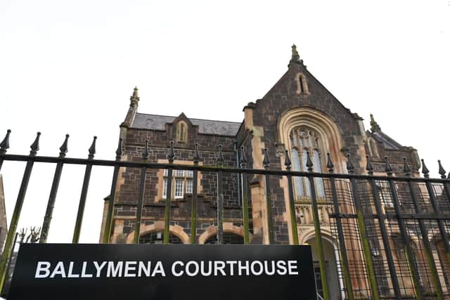 The case was heard at Antrim Magistrates Court, sitting in Ballymena. Photo: Pacemaker