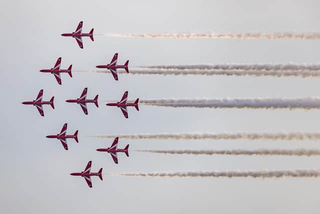 The famous Red Arrows will be attending Armed Forces Day in Newtownabbey. Picture: MoD/Crown Copyright 2024.