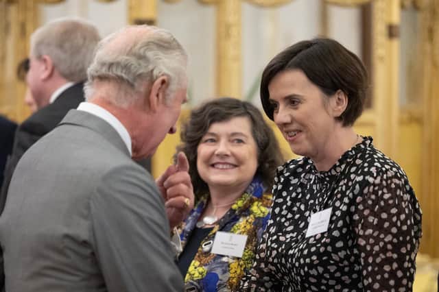 Louise received recognition from King Charles III.