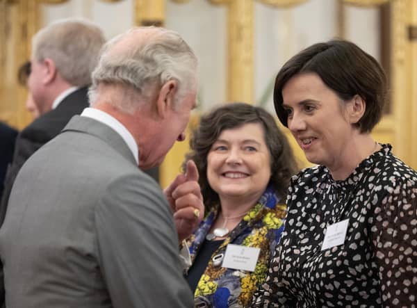 Louise received recognition from King Charles III.