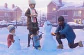 A still image from 'The Step Dad', Disney's Christmas advert for 2021. Picture: Disney