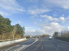M2 northbound, Junction 2. (Pic Google).