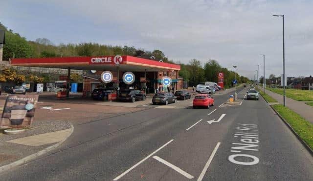 Police are appealing for information following the report of a robbery at a filling station on the O’Neill Road on August 8. (Pic Google).