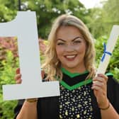 You are First Class Maria! Maria Mullan (Augher) graduated with a First Class BSc (Honours) Degree in Food and Drink Manufacture from Loughry Campus. Maria has been studying on the Degree Apprenticeship with the support of her employer, Dale Farm. Well done Maria, you are the cream of the crop! Credit: DAERA