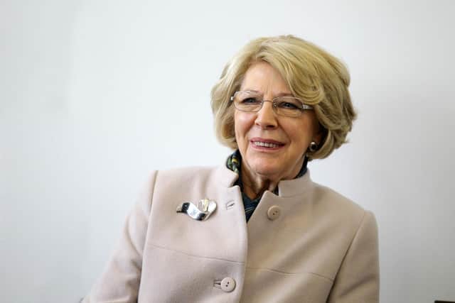 Sabina Higgins, wife of the President of Ireland, Michael D Higgins.