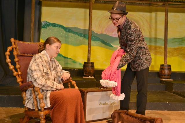 Lead cast members Hannah-Ruth Mullan and Frankie Pollington, from Loreto College’s production of Oklahoma!