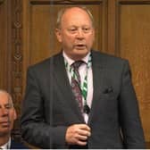 TUV leader Jim Allister and Reform UK leader Nigel Farage sat side-by-side on their first day in the House of Commons