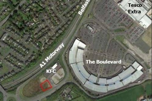 The drive-thru Starbucks café will be built beside Go filling station and KFC at The Boulevard.